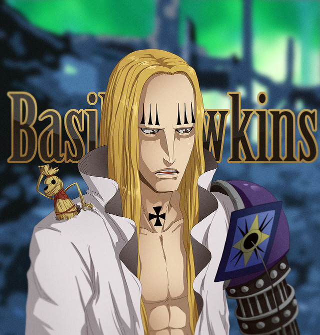 Blonde man portrait rayonism green free wallpaper - medium preview image