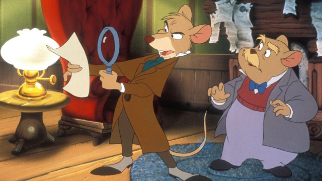 Cartoon character magnifying glass another free wallpaper - medium preview image