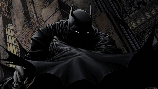 Batman bat building shadow hunter free wallpaper - medium preview image