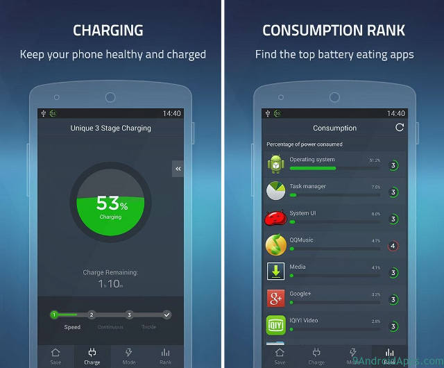 Cell phone battery charger screen free wallpaper - medium preview image