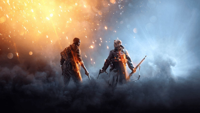 Armor guns foggy bright lights free wallpaper - medium preview image