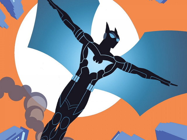 Batman costume bat moon stylized free wallpaper - medium preview image