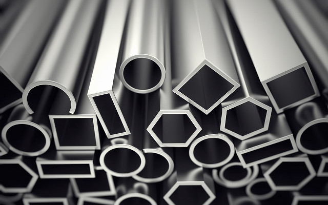 Metal tubes pile shapes sizes free wallpaper - medium preview image