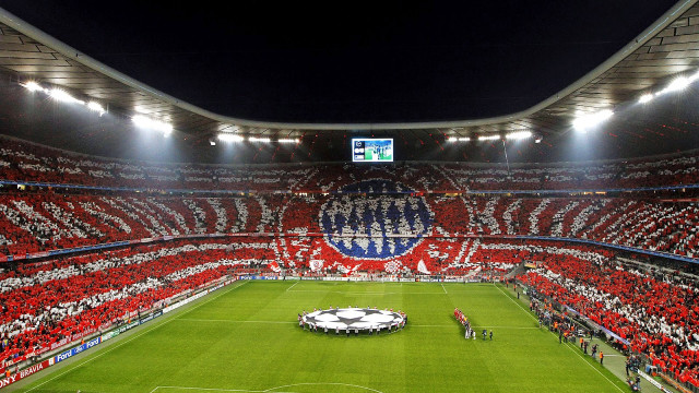 Stadium full people flag field free wallpaper - medium preview image