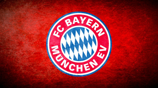 Fc bayern logo red wall free wallpaper - medium preview image