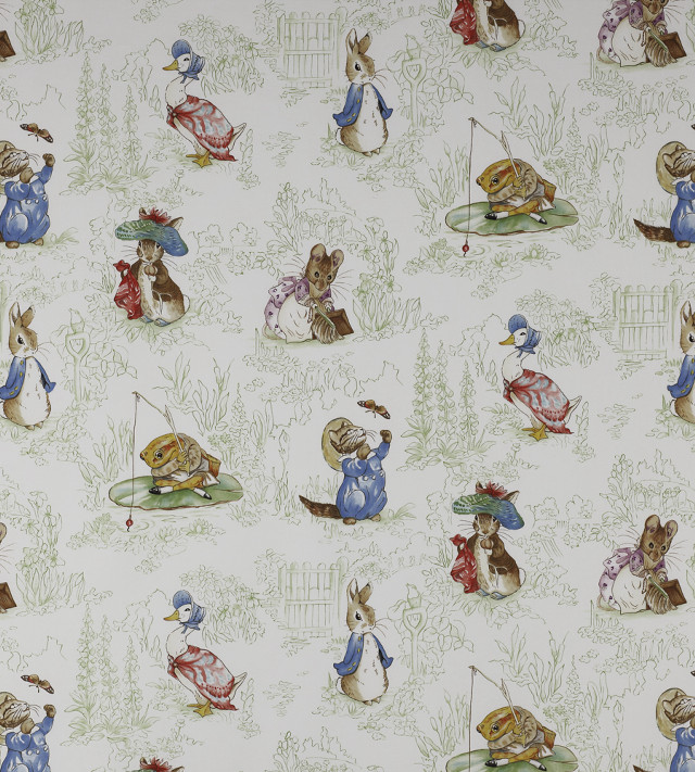 Rabbits pattern wallpaper bunnies design free wallpaper - medium preview image