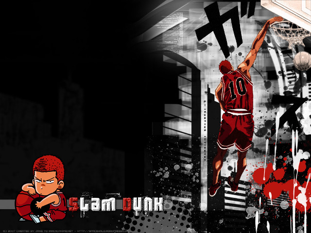 Basketball player jumping basketball planet free wallpaper - medium preview image