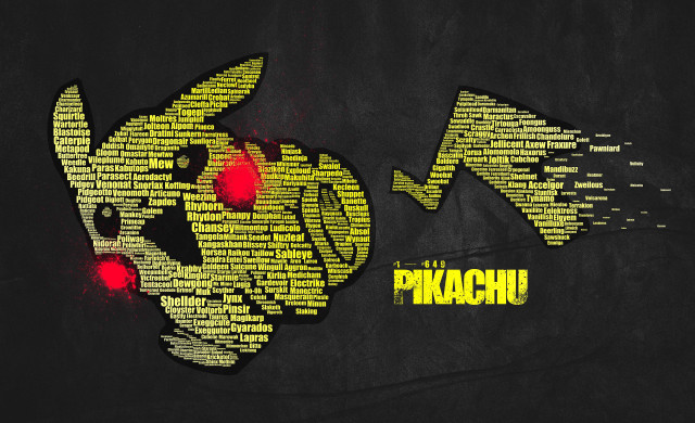 Pokemon wallpaper pikachu yellow red free wallpaper - medium preview image
