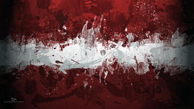 Red white background black white #2 free wallpaper - medium preview image