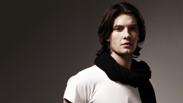 Man long hair scarf white free wallpaper - medium preview image
