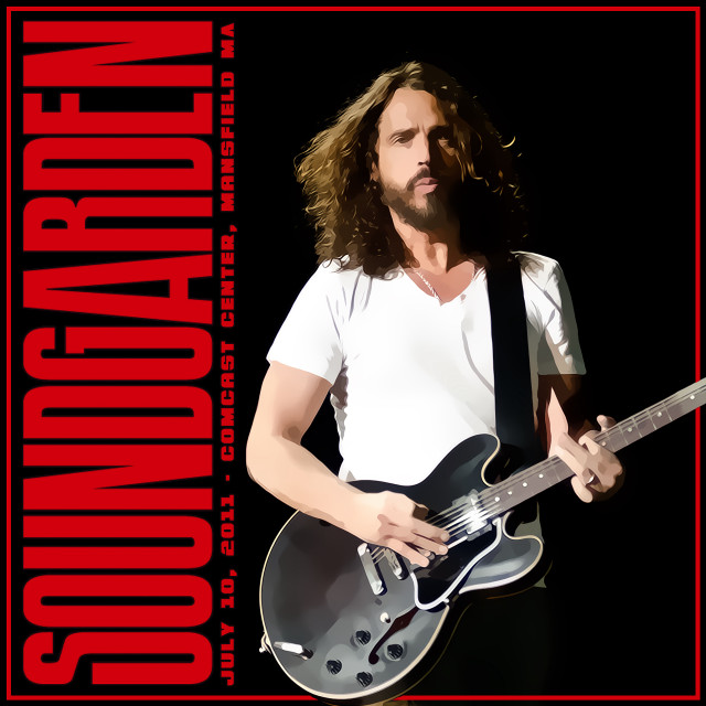Man long hair guitar red free wallpaper - medium preview image