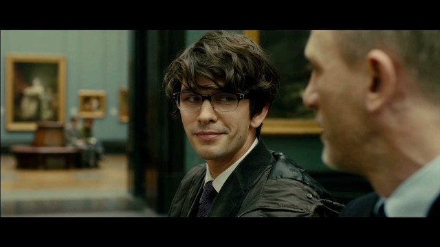 Man glasses suit tie museum free wallpaper - medium preview image