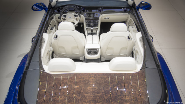 Blue car wooden floor white free wallpaper - medium preview image