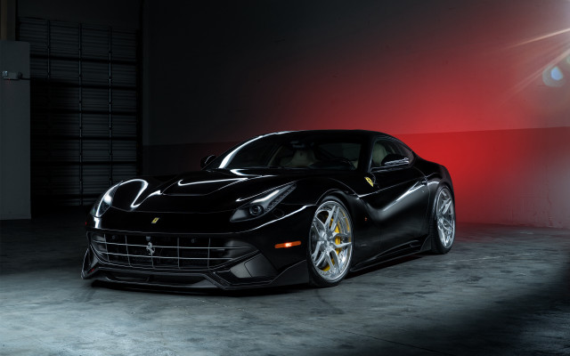 Black sports car garage red #4 free wallpaper - medium preview image