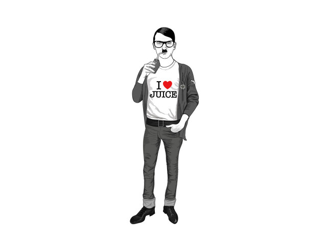 Man glasses sweater juice viennese free wallpaper - medium preview image
