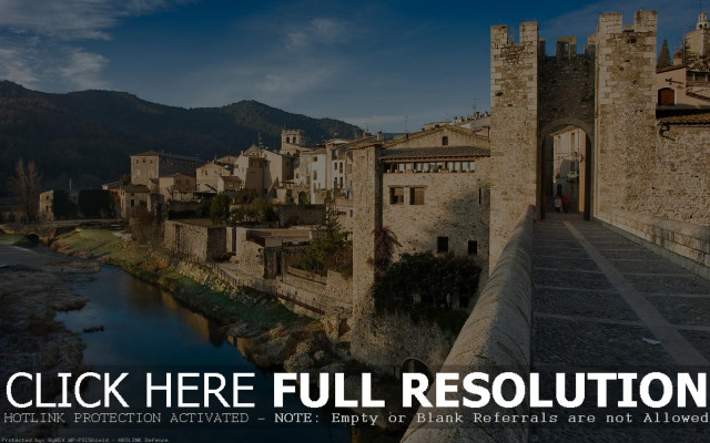 Castle river sign click here free wallpaper - medium preview image
