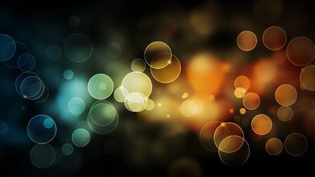 Blurry black background circles of #3 free wallpaper - medium preview image