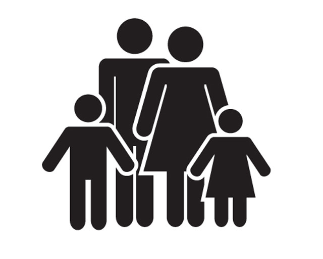 Family three circle hands hips free wallpaper - medium preview image