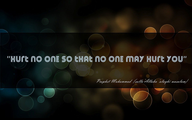 Blurry background bokeh quote circles free wallpaper - medium preview image