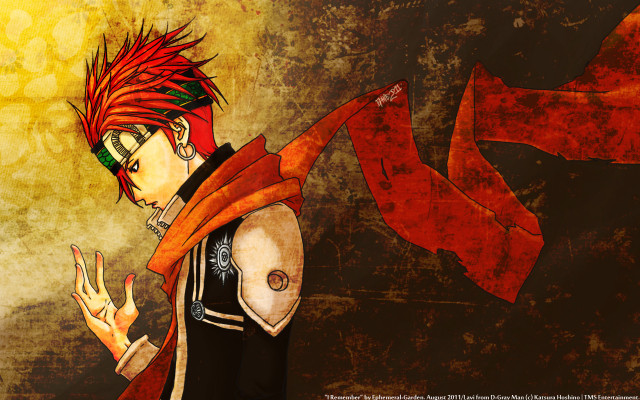 Man red hair scarf wall free wallpaper - medium preview image