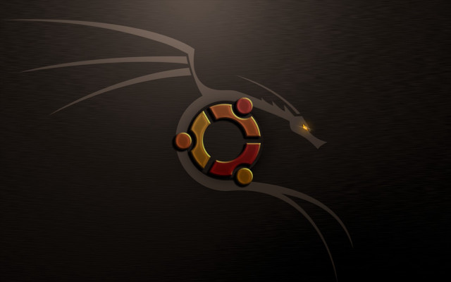 Black background red yellow logo #5 free wallpaper for desktop - medium preview image