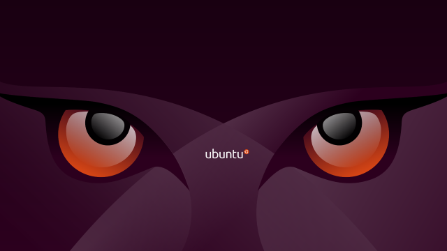 Purple red eyes ubun circle free wallpaper - medium preview image