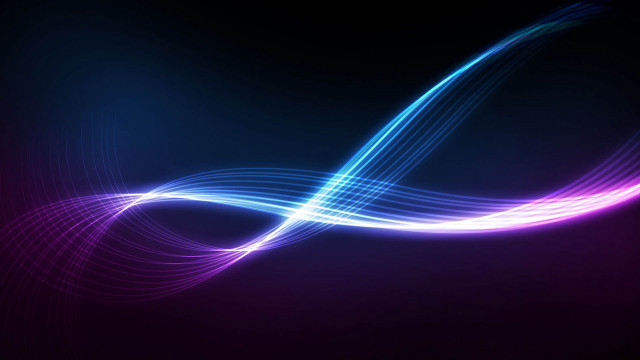 Purple blue abstract lines curves free wallpaper - medium preview image