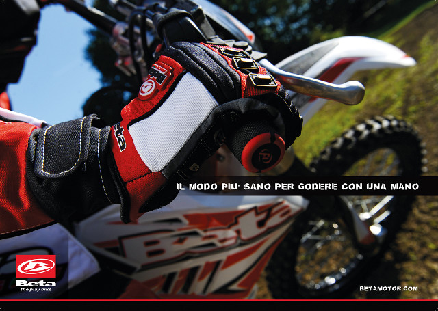 Person red white glove motorcycle free wallpaper - medium preview image