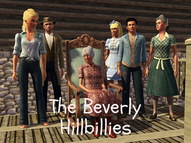 Beverly hillbillies group chair wooden free wallpaper - medium preview image