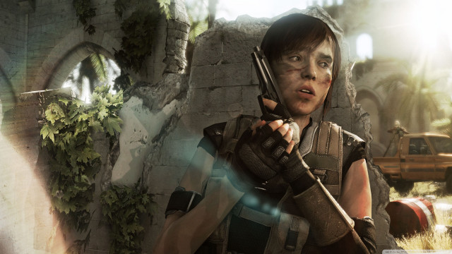 Woman holding gun resident zero free wallpaper - medium preview image