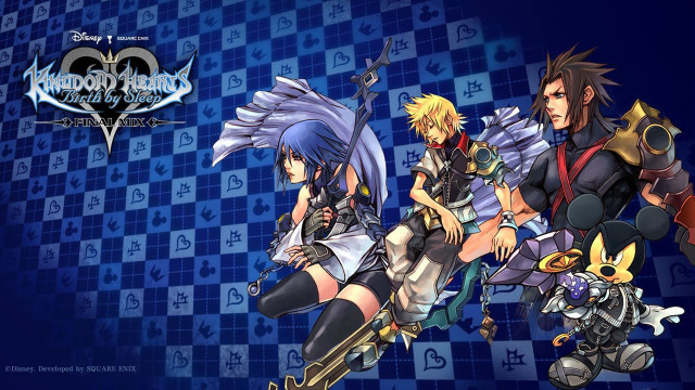 Anime characters swords armor blue free wallpaper - medium preview image