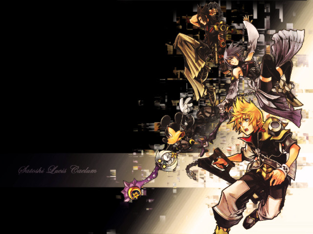 Anime characters swords armor group #3 free wallpaper - medium preview image