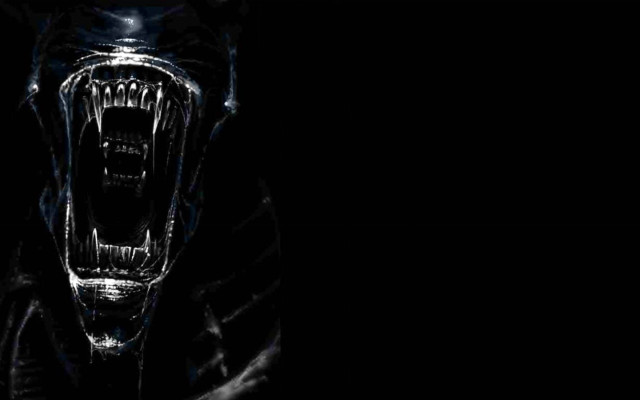 Black white photo person mouth free wallpaper - medium preview image