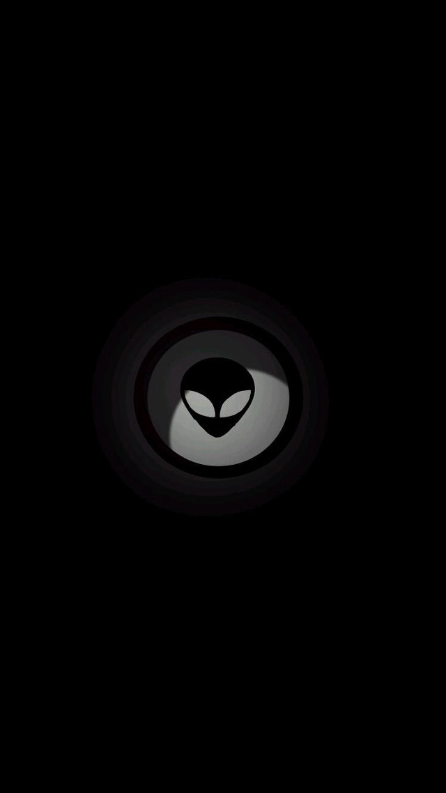 Alien head dark night image free wallpaper - medium preview image