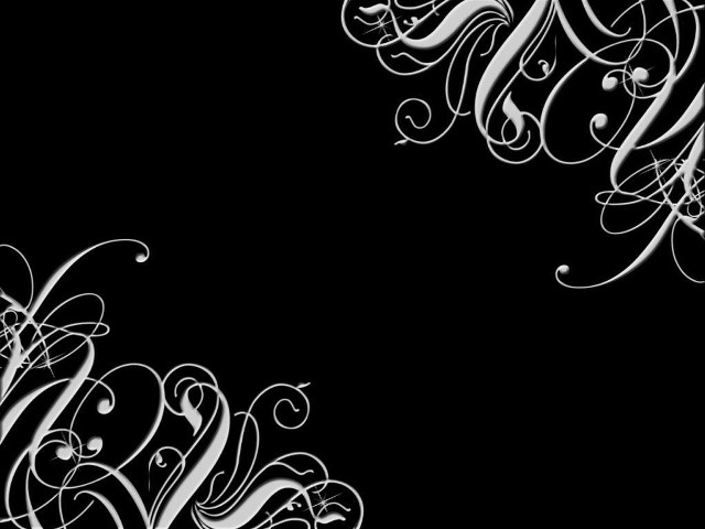 Black white fancy design background free wallpaper - medium preview image
