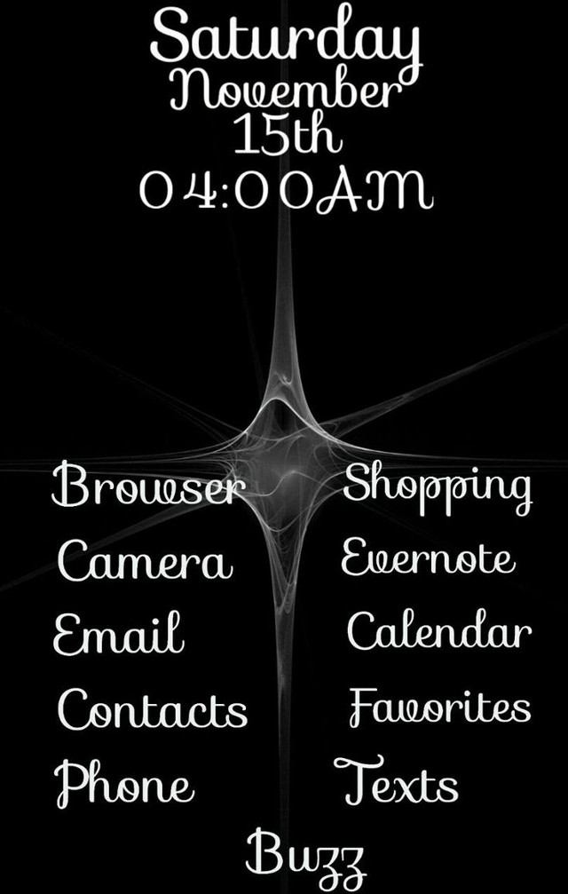 Black background white text poster free wallpaper - medium preview image