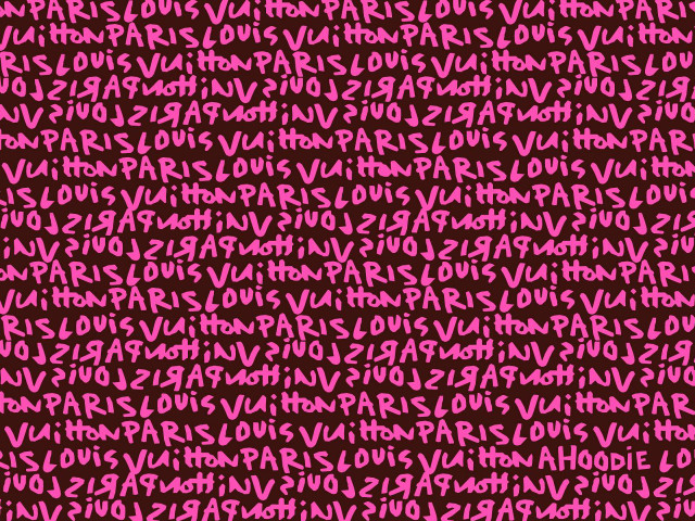 Pink brown background black words free wallpaper - medium preview image