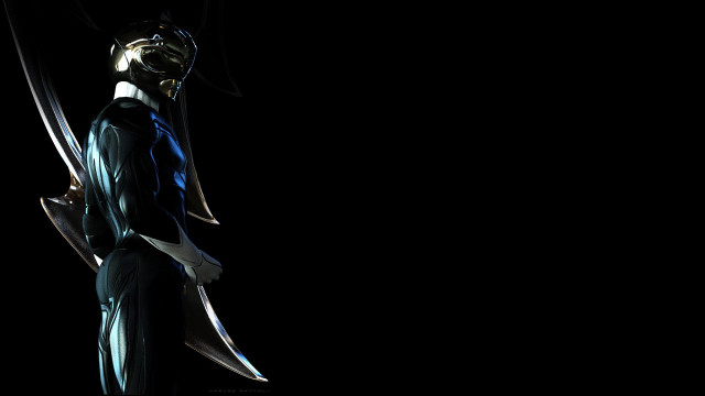 Man helmet knife black background free wallpaper - medium preview image