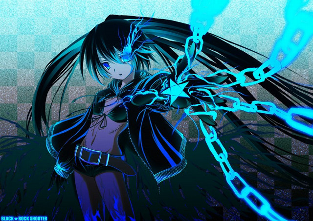Anime character long hair chain free wallpaper - medium preview image