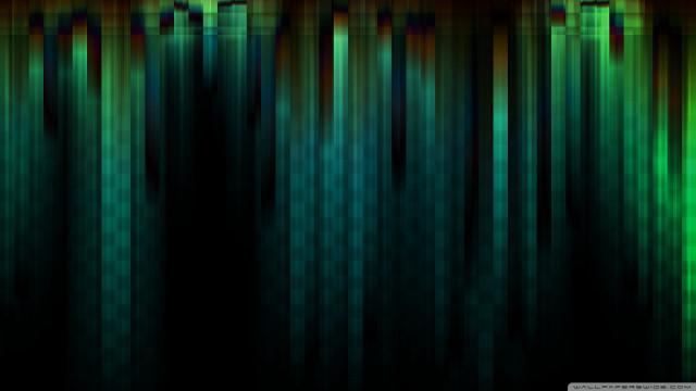 Blurry forest trees green red free wallpaper - medium preview image