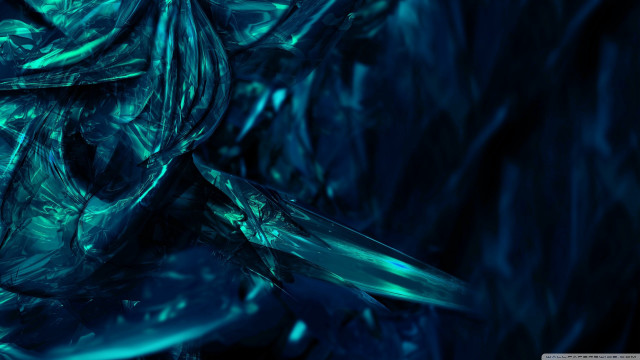 Blue abstract knife blades glass free wallpaper - medium preview image