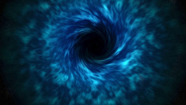 Blue vortex light dark background free wallpaper - medium preview image