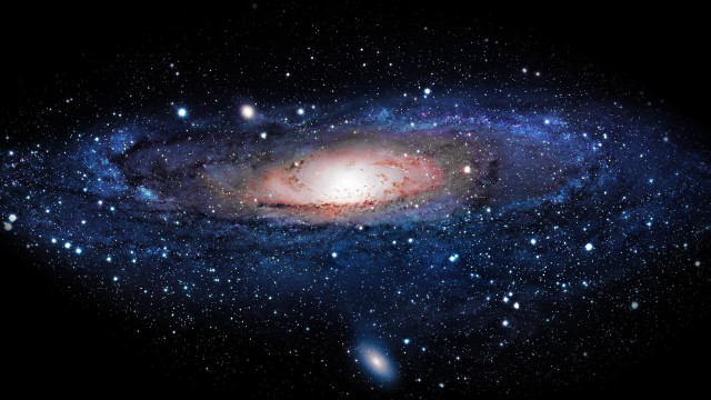 Galaxy stars space art 1970s free wallpaper - medium preview image