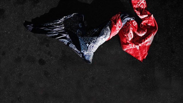Red black tie astronaut aurora free wallpaper - medium preview image