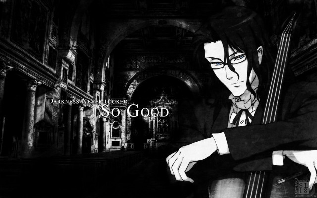 Man cello dark room gothic free wallpaper - medium preview image