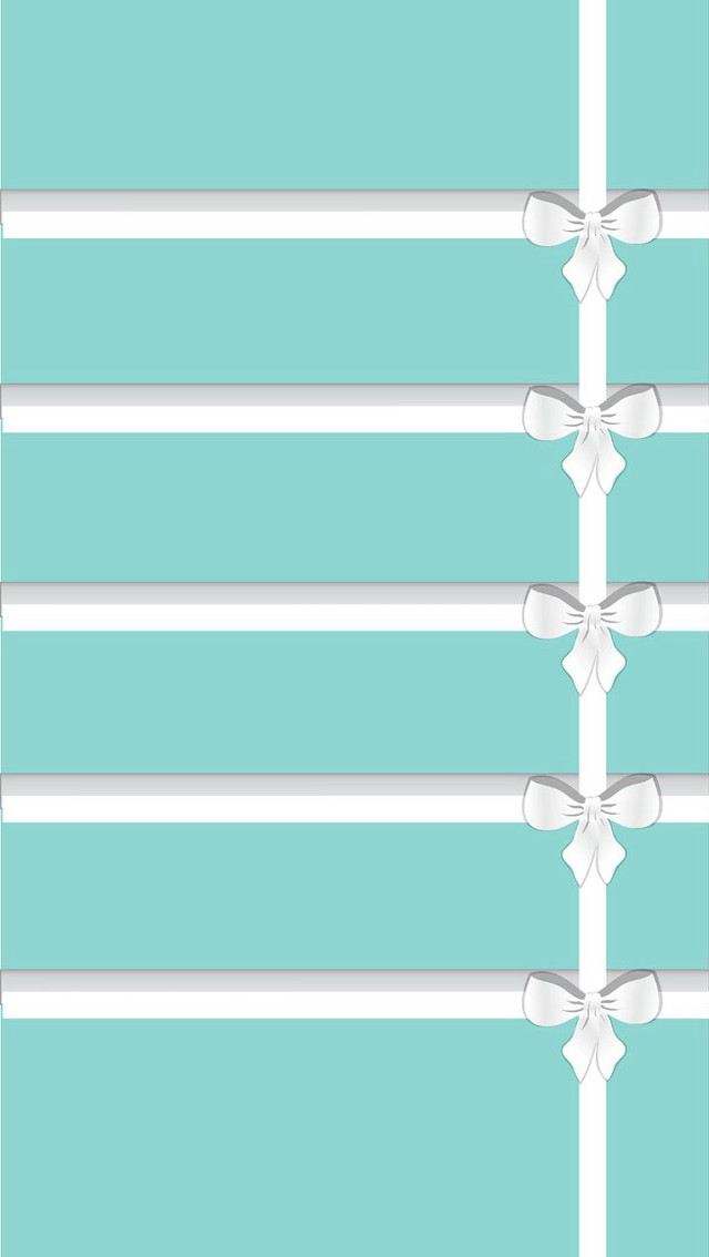 Blue white striped bows ribbons free wallpaper - medium preview image