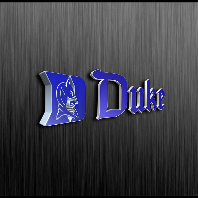 Metal sign duke blue silver free wallpaper - medium preview image