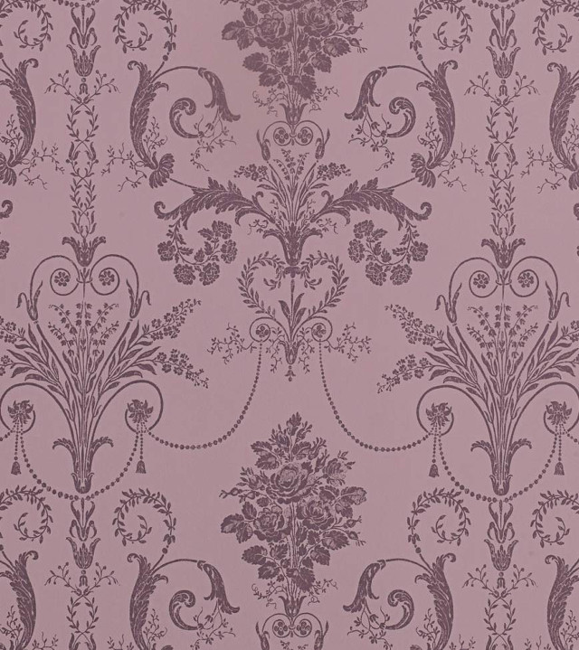 Purple wallpaper floral design black free wallpaper - medium preview image