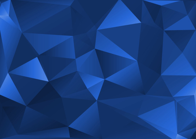 Blue abstract triangles lines lowpoly #3 free wallpaper - medium preview image