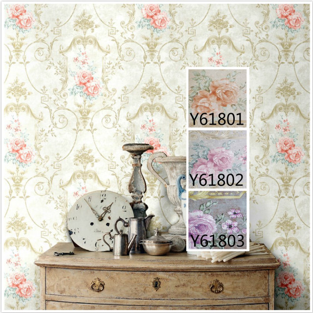 Dresser clock vase wallpaper flowers free wallpaper - medium preview image